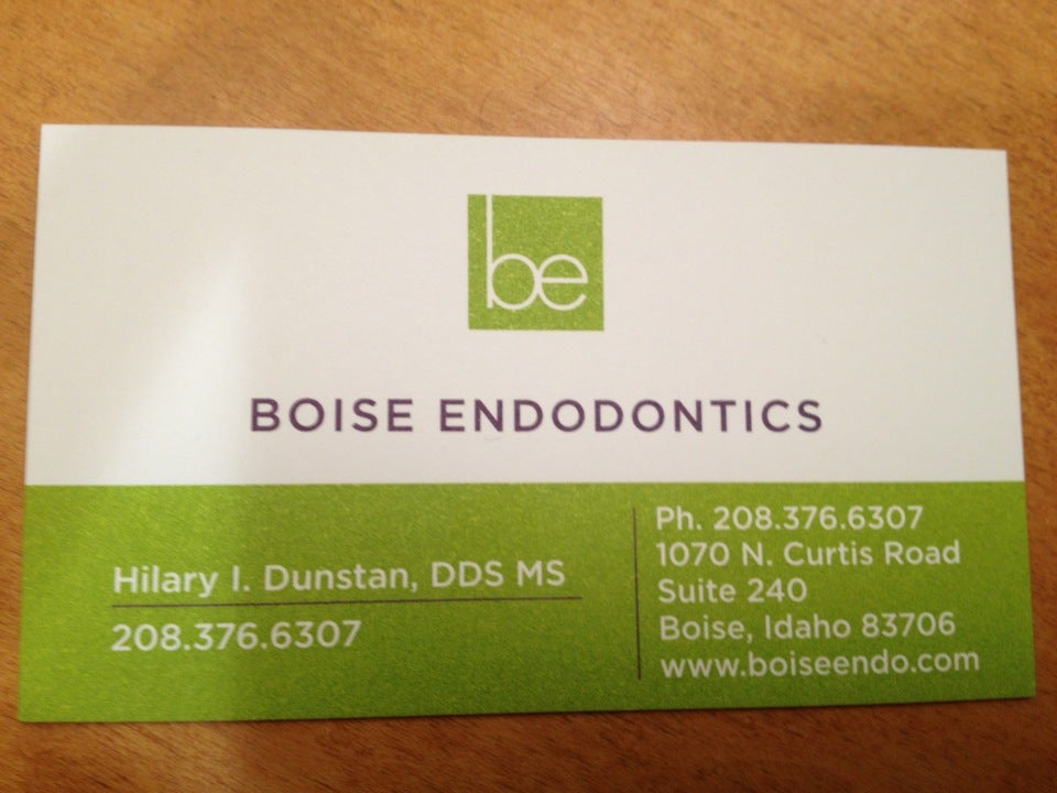 Boise Endodontics, 1070 N Curtis Rd, Ste 240, Boise, ID, Dentists