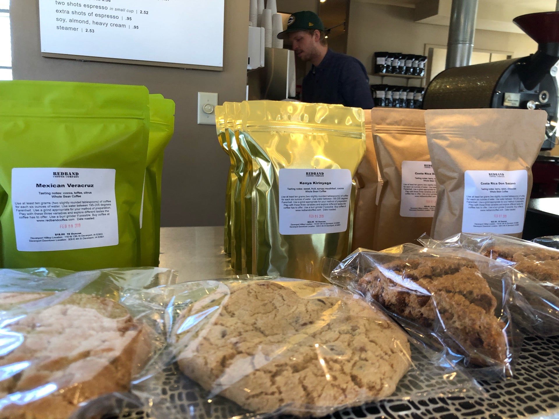 Redband Coffee, 110 W 13th St, Davenport, IA, Coffee, green or roasted