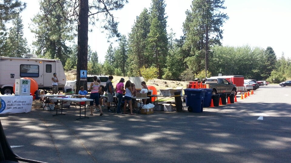 Waterfront Park, 1300 S Lefevre St, Medical Lake, WA, Bus Lines MapQuest