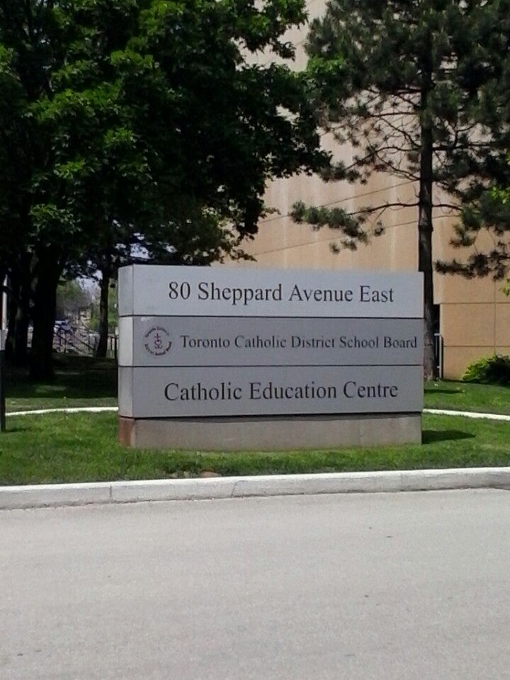 toronto catholic school board map