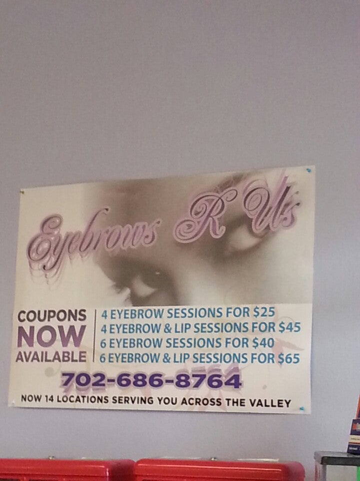 Eyebrows R Us, 6295 S Rainbow Blvd, Las Vegas, NV MapQuest