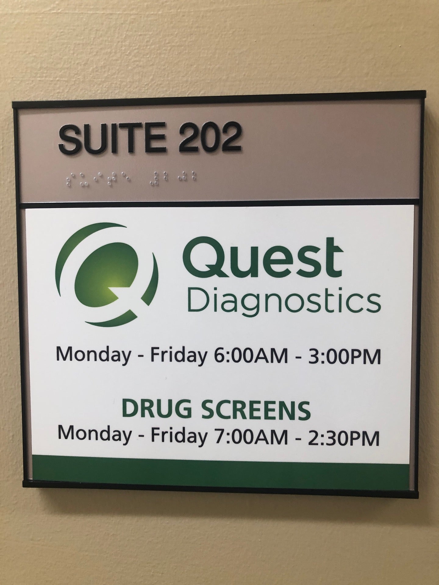 Quest Diagnostics, 110 S MacDill Ave, Suite 202, Tampa, FL, Health