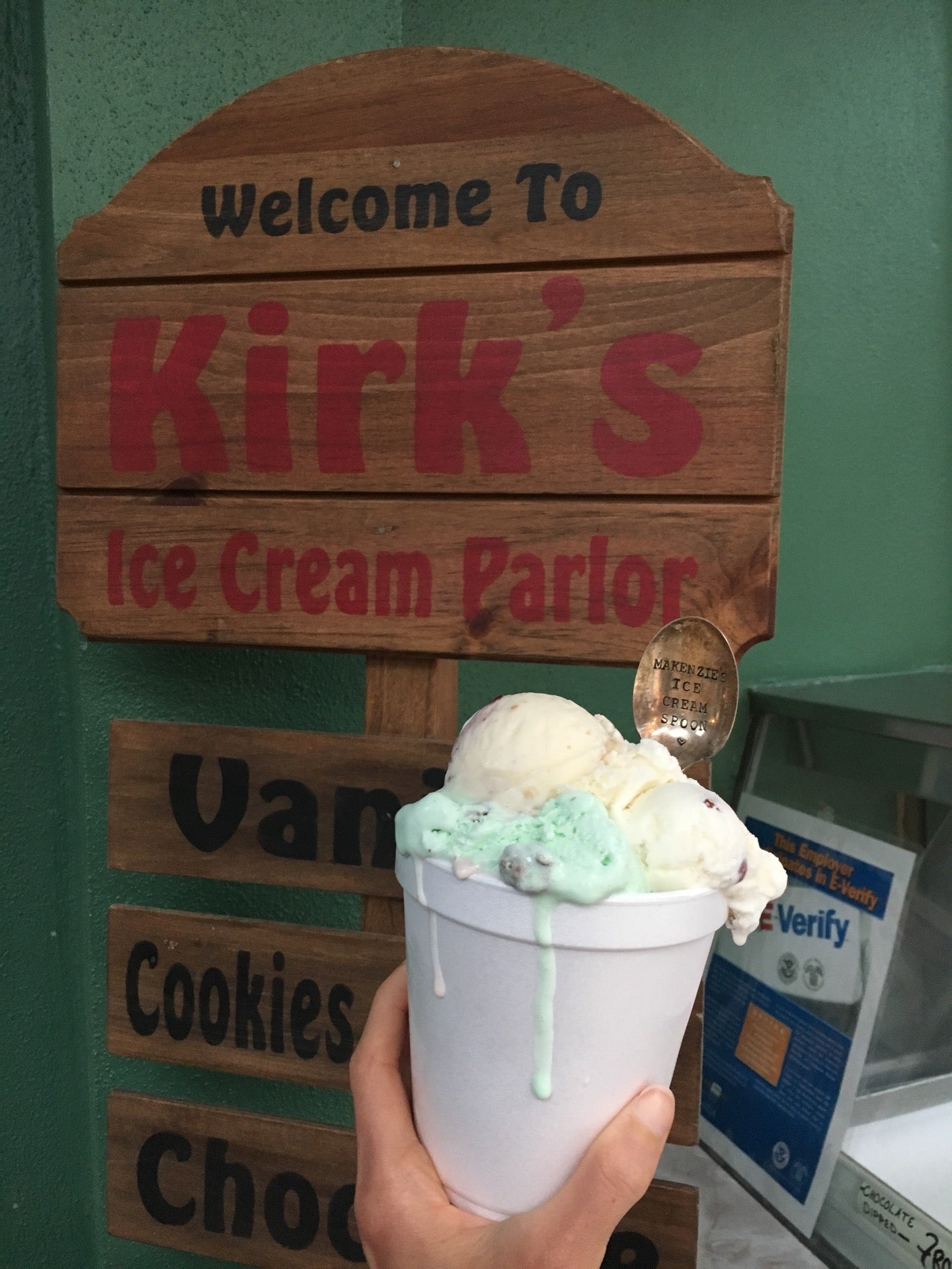 Kirk's Ice Cream Parlor