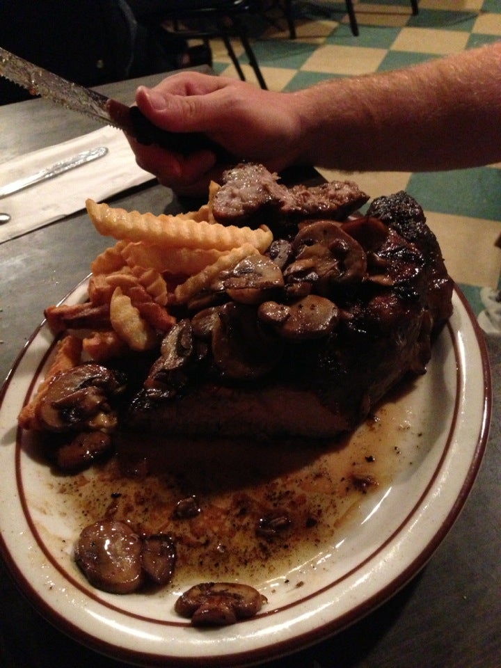 Log Cabin Restaurant, 2619 Lower River Rd, Blakely, GA, Steak