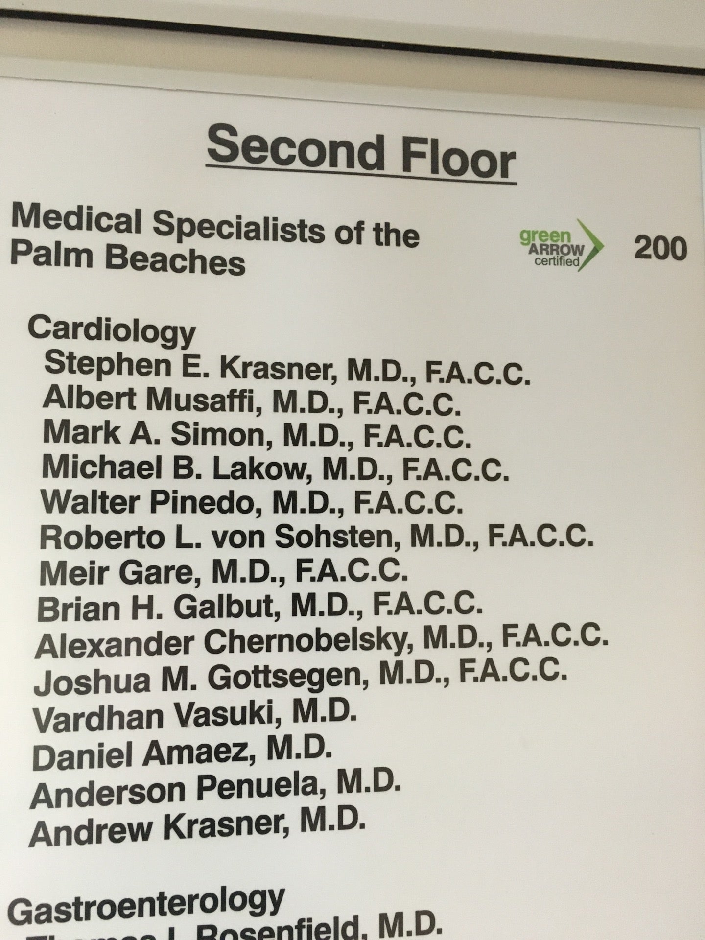 Medical Specialists of the Palm Beaches Cardiology, 1397 Medical Park