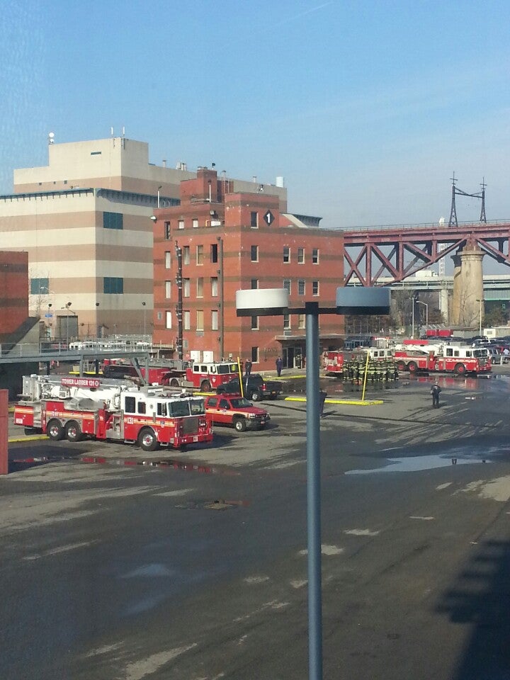 FDNY Fire Training Academy, Randall's Island, New York, NY, Fire