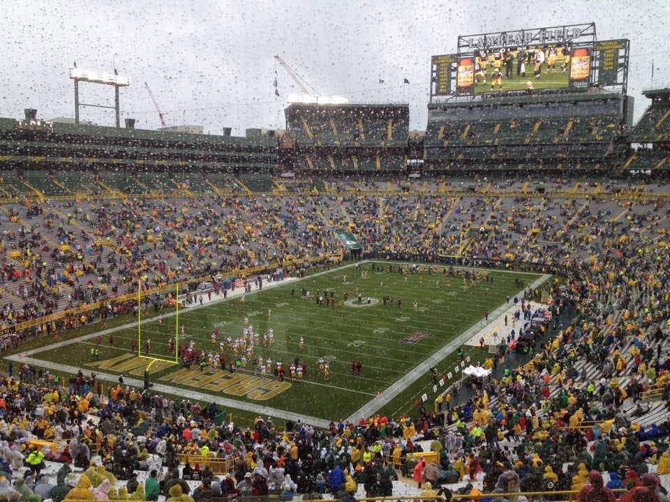 Lambeau Field – 30-40 Yard Line Seating Views, Low Rows