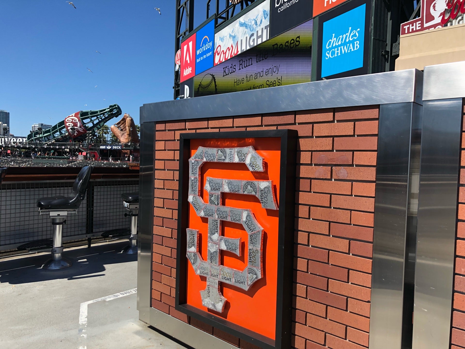 Coors Light Zone, 24 Willie Mays Plz, San Francisco, CA, Entertainment