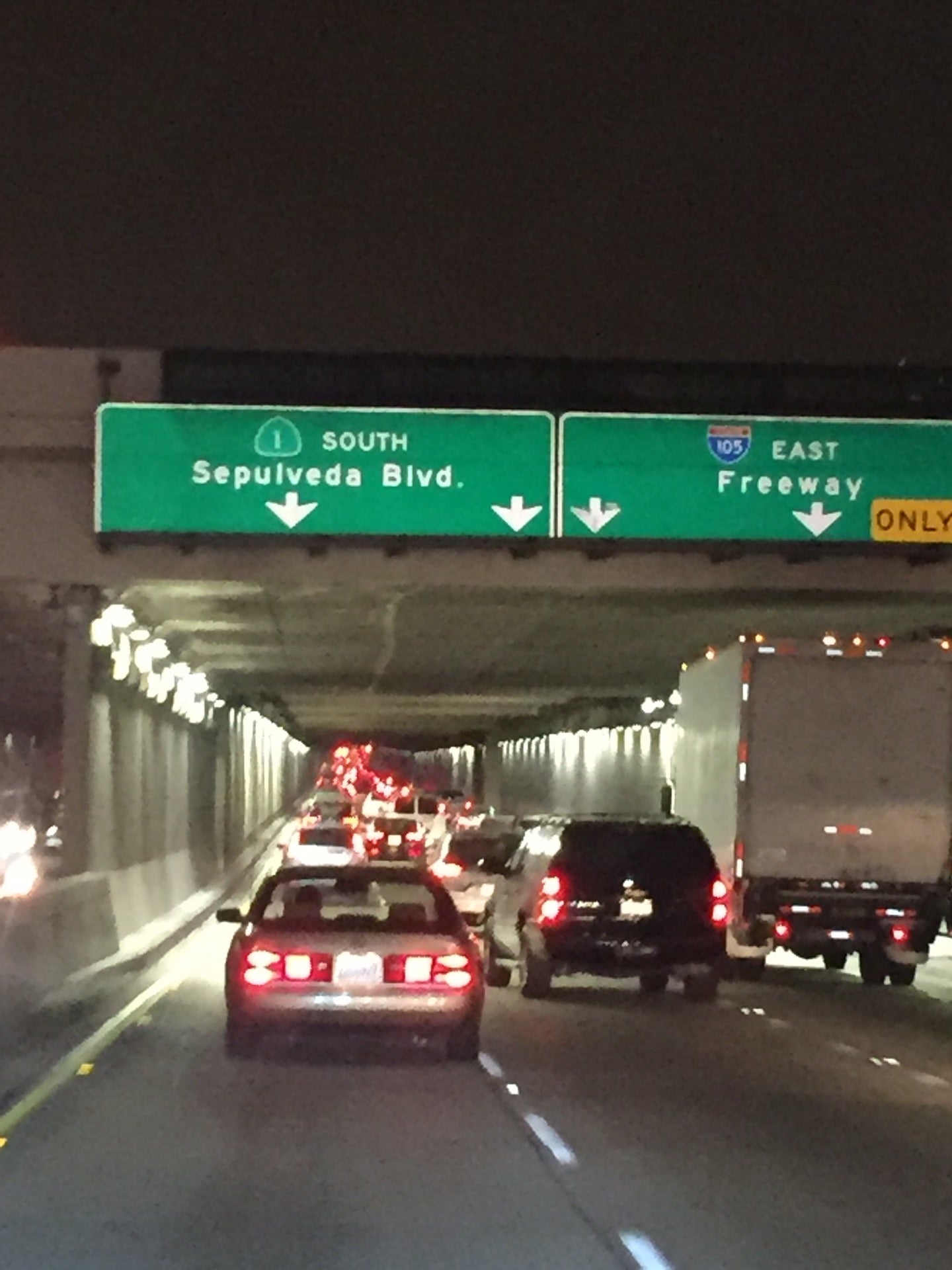 Sepulveda Tunnel, Sepulveda Blvd, Los Angeles, CA, Landmark MapQuest