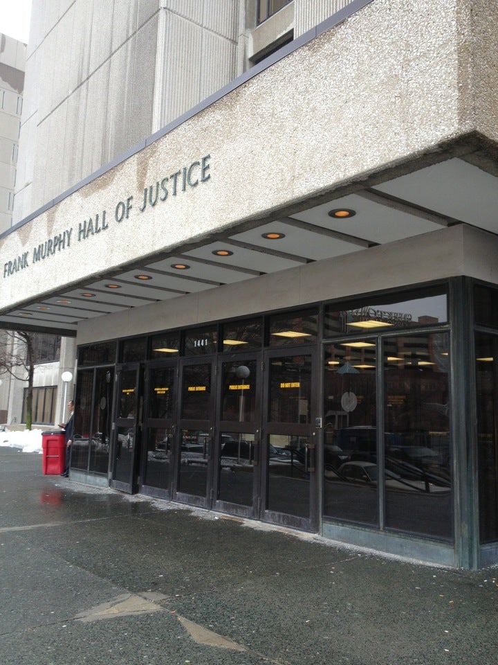 Frank Murphy Hall of Justice Criminal Division 1441 Saint Antoine St