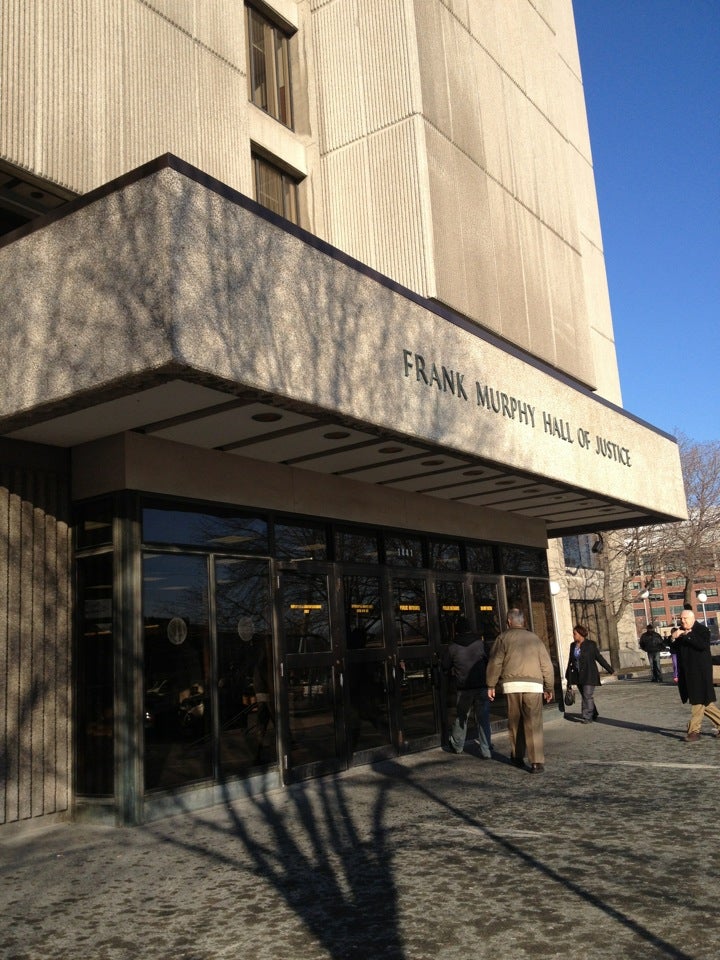 Frank Murphy Hall of Justice Criminal Division 1441 Saint Antoine St