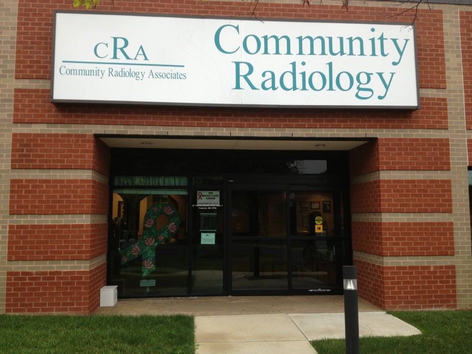 Community Radiology Associates, 67 Thomas Johnson Dr, Suite 4