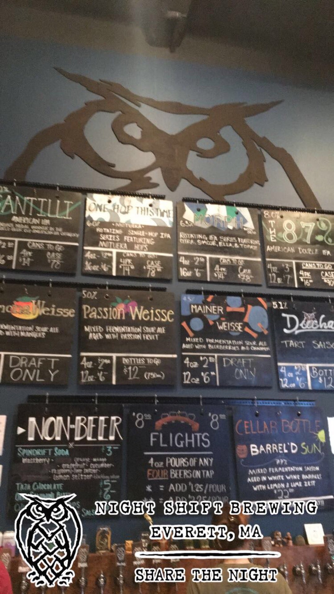 Night Shift Brewing, 87 Santilli Hwy, Everett, MA, Tavern - MapQuest