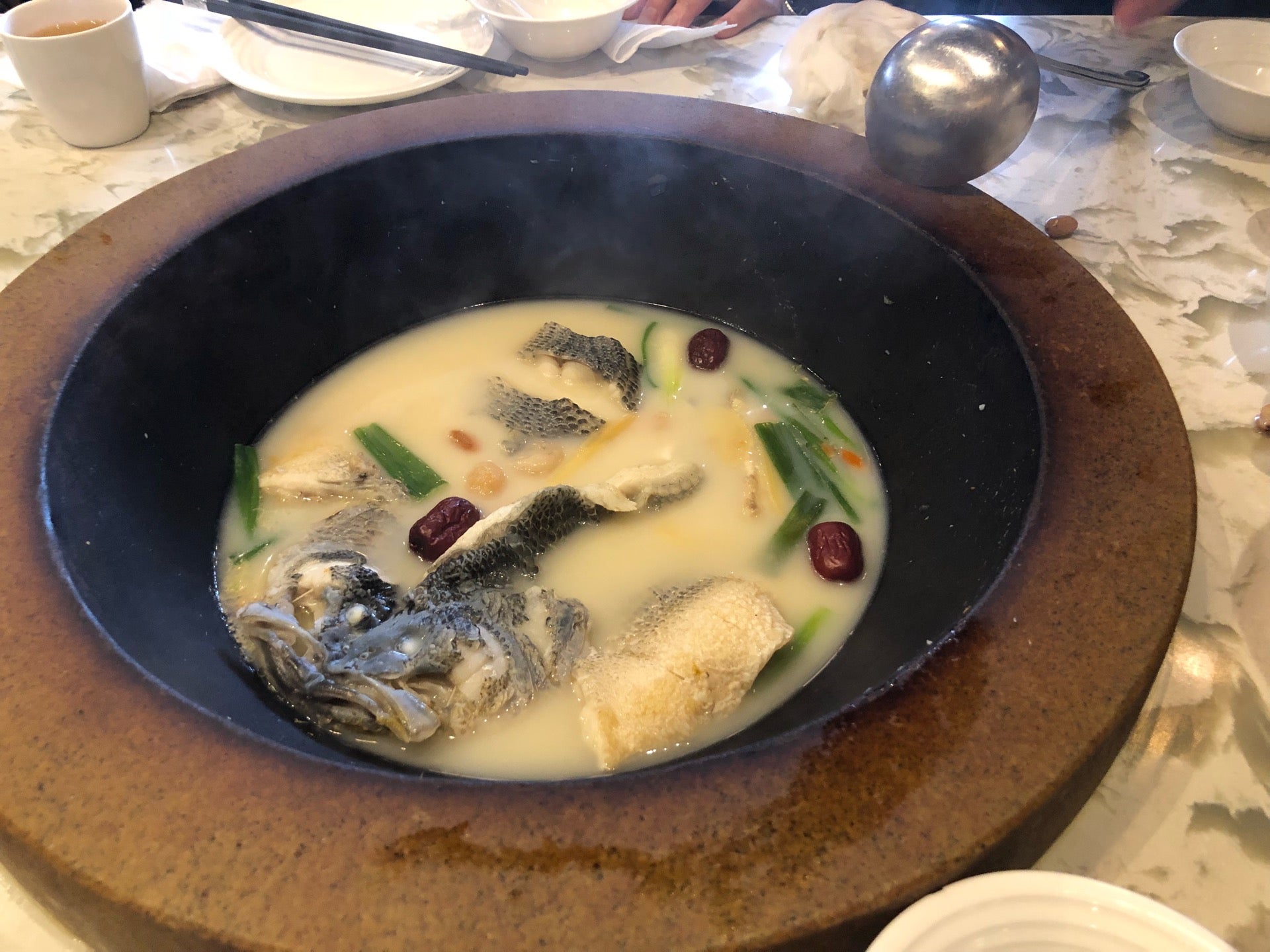 Yunnan Steam Fish Pot 云南蒸气石锅鱼