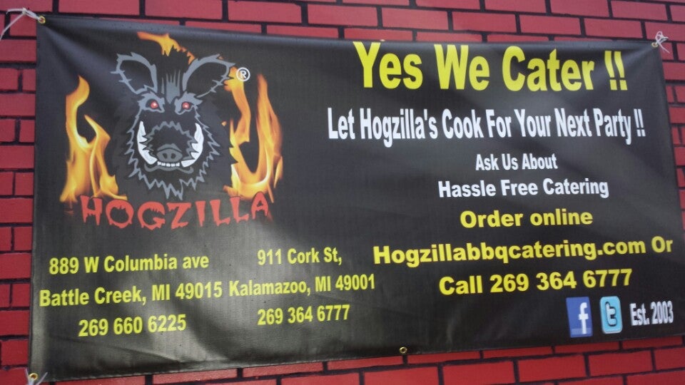 Hogzilla BBQ Express, 911 E Cork St, Kalamazoo, MI, Restaurants MapQuest