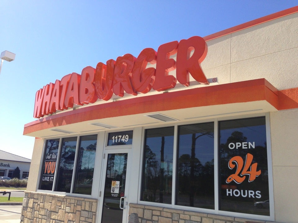 Whataburger, 11749 PANAMA CITY BEACH PKWY, PANAMA CITY BEACH, FL, Eating places MapQuest