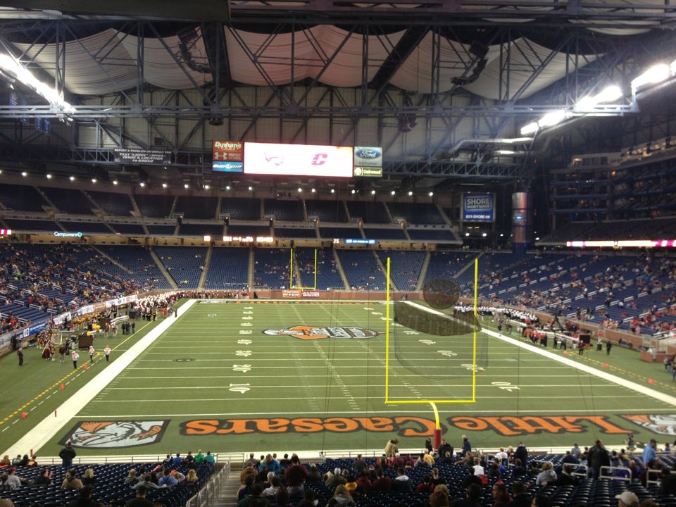 Ford Field Football Stadium in Detroit, Michigan Editorial Image - Image of  street, colors: 248333655