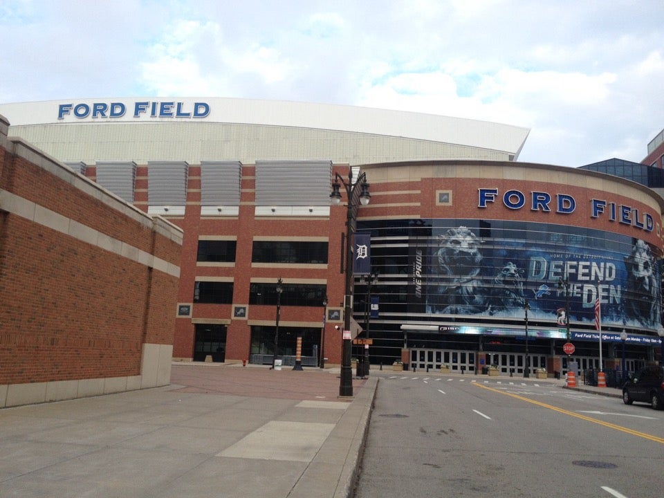 Ford Field, 2000 Brush St, Detroit, MI, Stadiums Arenas & Athletic Fields -  MapQuest