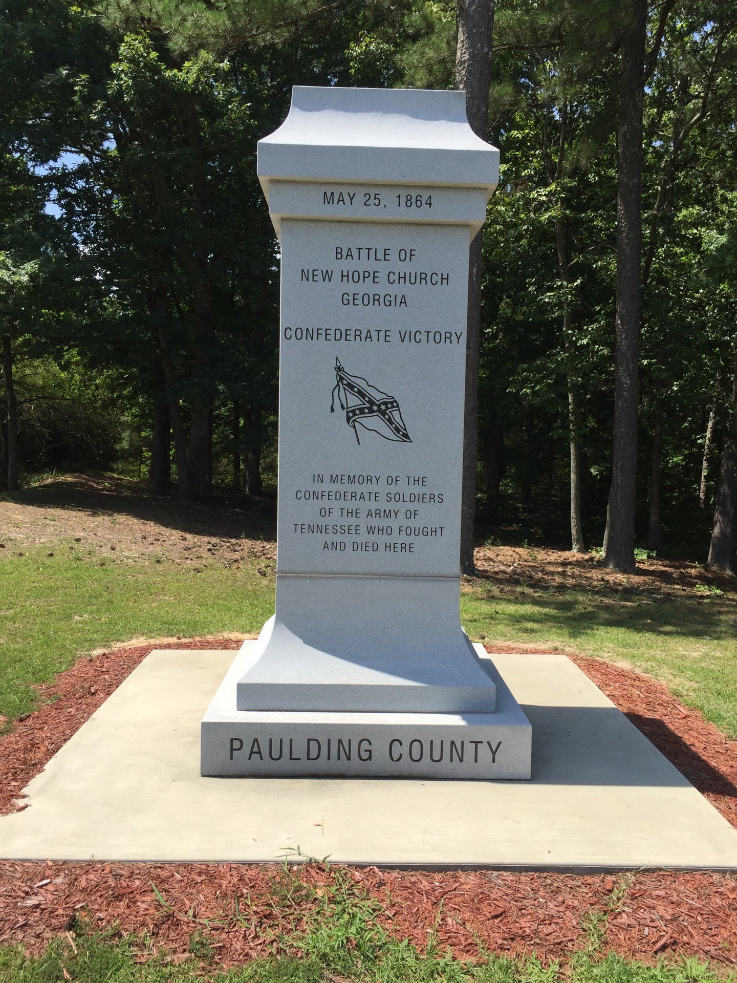 Battle of New Hope Historical Marker, Acorn Tree Dr, Dallas, GA