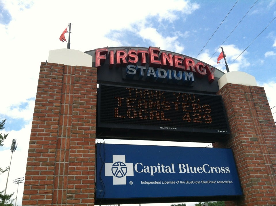 Firstenergy Stadium, 1900 Centre Ave, Reading, Pennsylvania