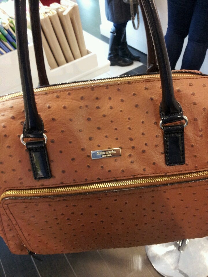 kate spade, Bags, Orange Kate Spade Ostrich Handbag