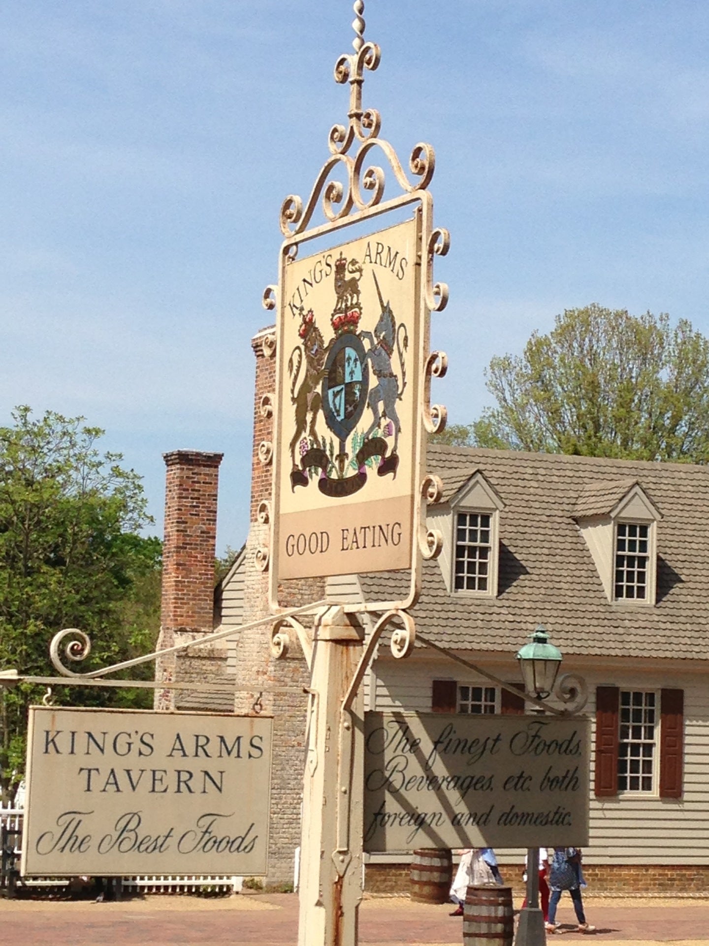 King S Arms Tavern Dining Colonial Williamsburg 416 E Duke Of Gloucester St Williamsburg Va