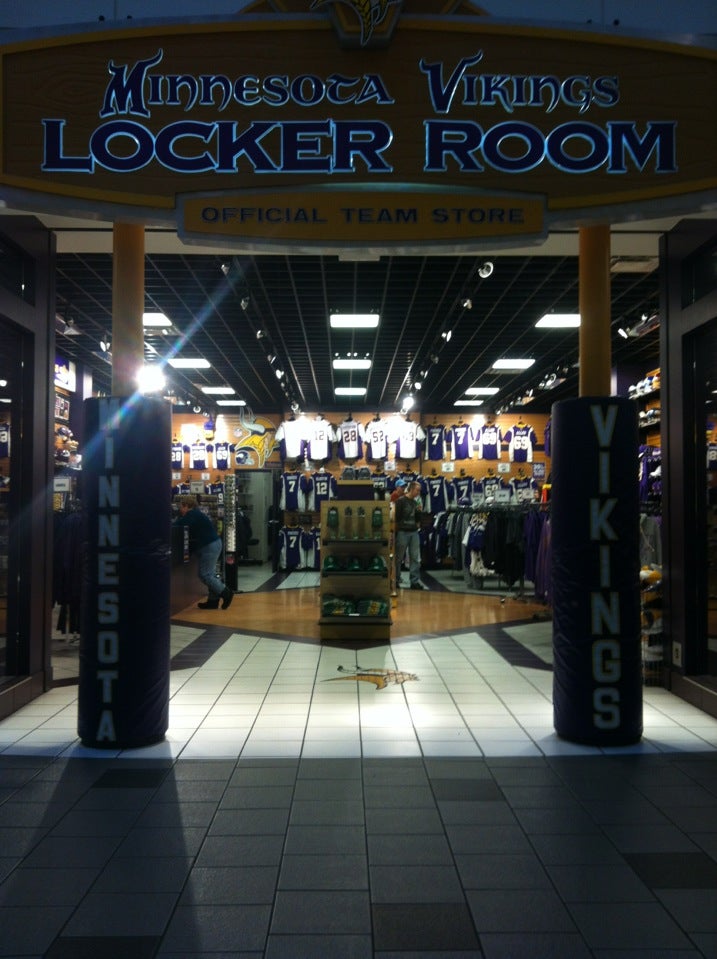 VIKINGS LOCKER ROOM - Mall Of America, Bloomington, Minnesota