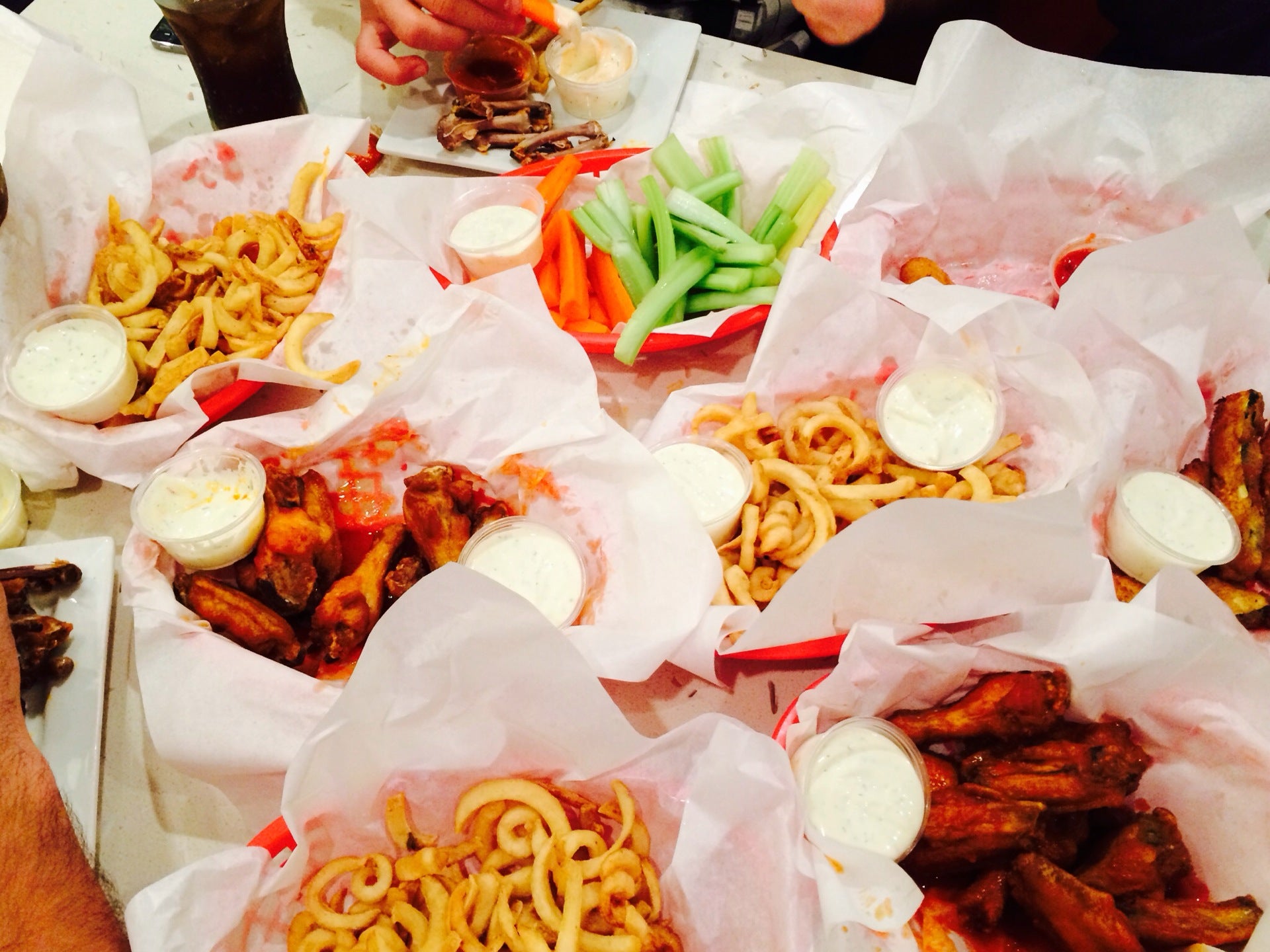 Hot Wings Cafe, 314 N Brand Blvd, Glendale, CA, Cafes MapQuest