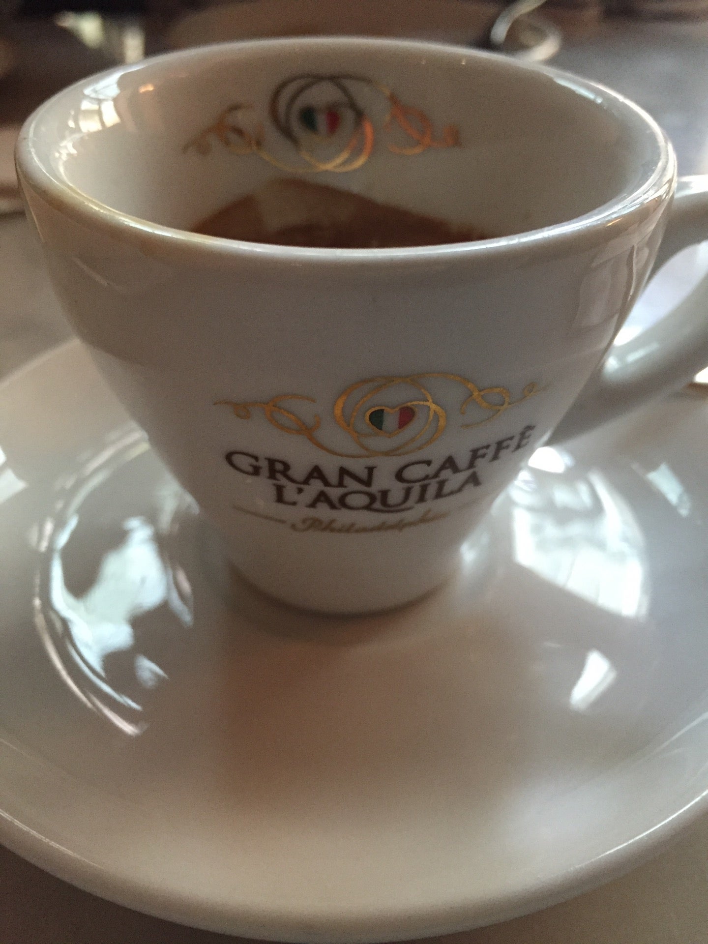 CAPPUCCINO CUP - GRAN CAFFE L'AQUILA LOGO – GranCaffeLAquila