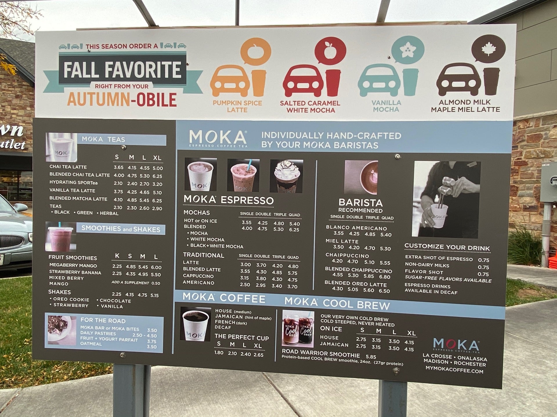 Moka, 7402 Mineral Point Rd, Madison, WI, Coffee Shops MapQuest