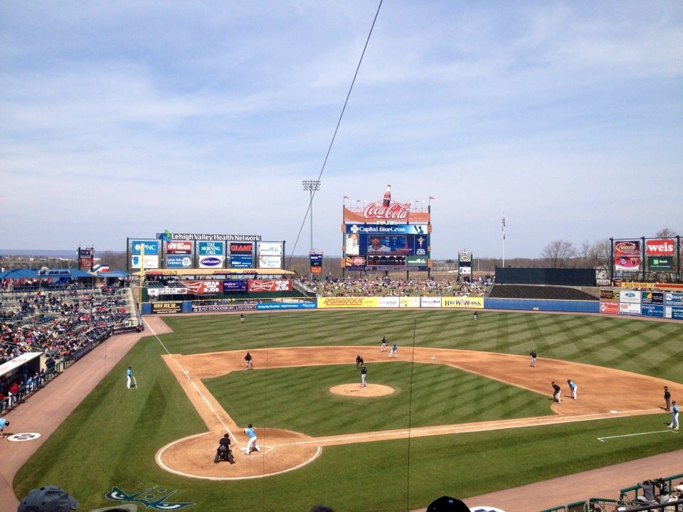 Coca-Cola Park, 1050 Iron Pigs Way, Allentown, PA, Stadiums Arenas &  Athletic Fields - MapQuest