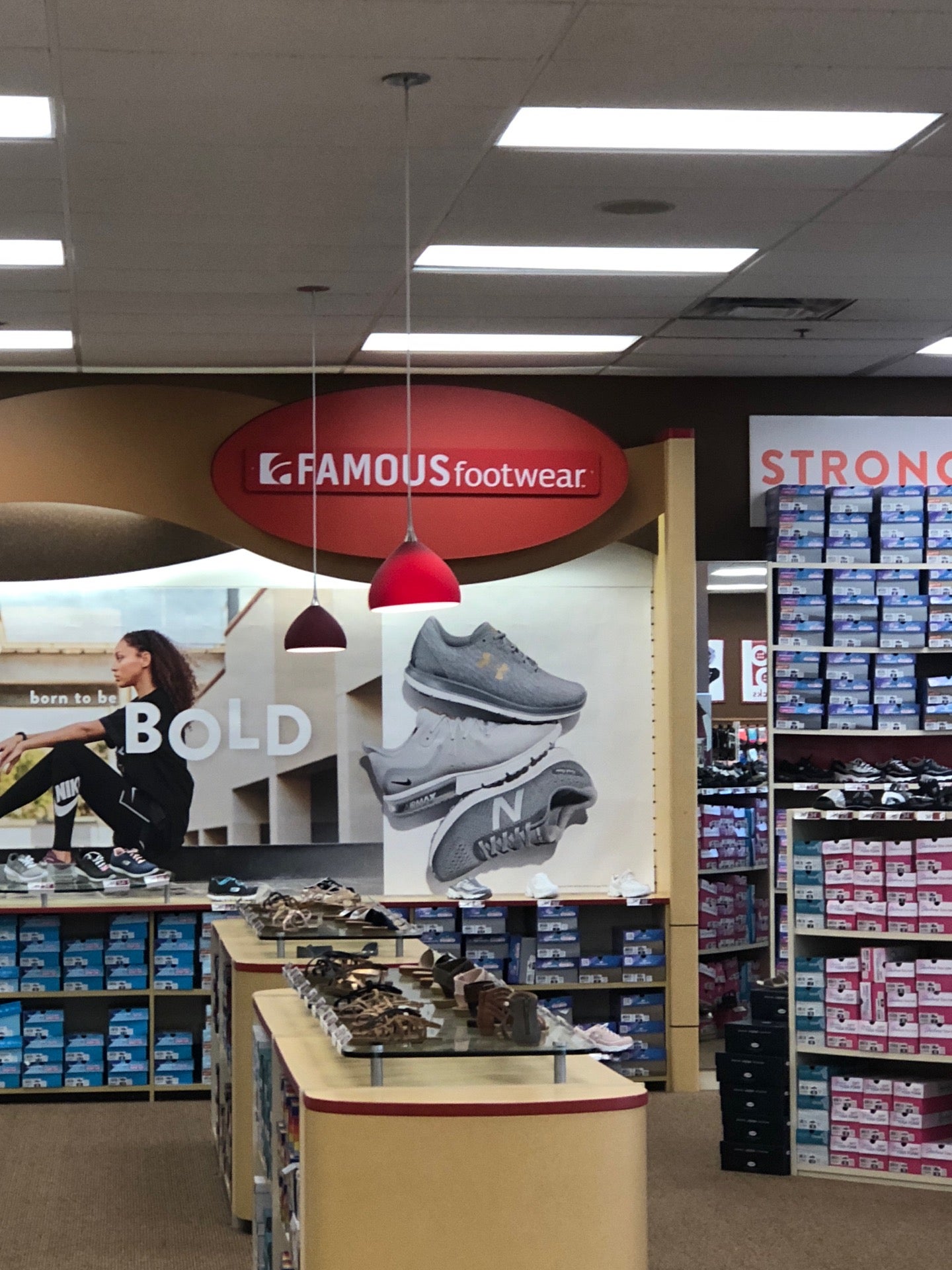 Famous footwear shoe store clearance near me