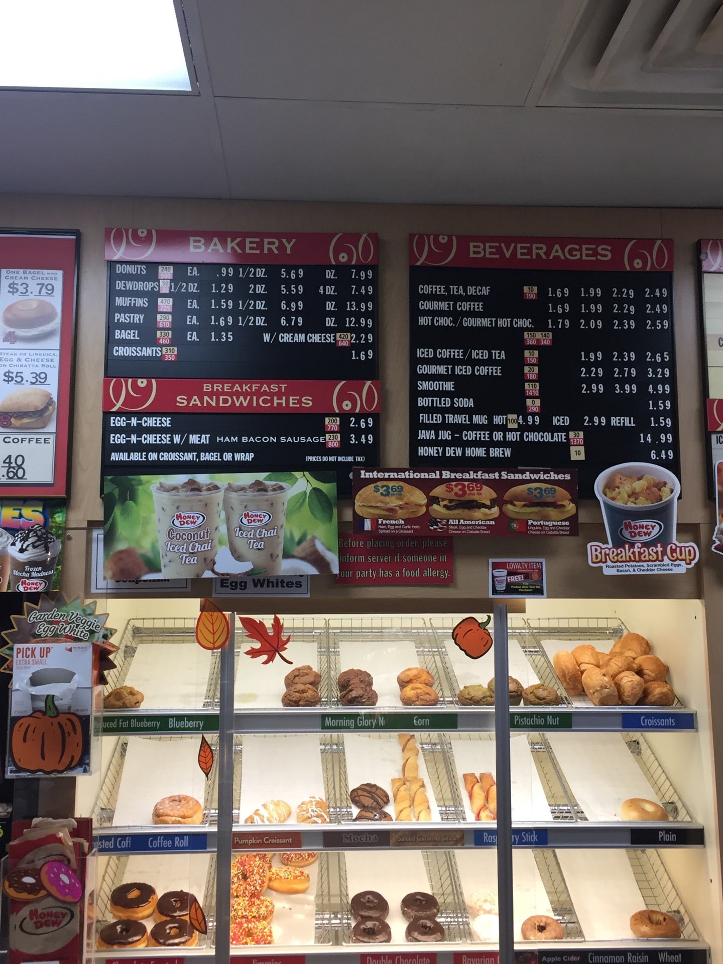 Honey Dew Donuts, 101 Highland St, Worcester, MA, Bagels MapQuest