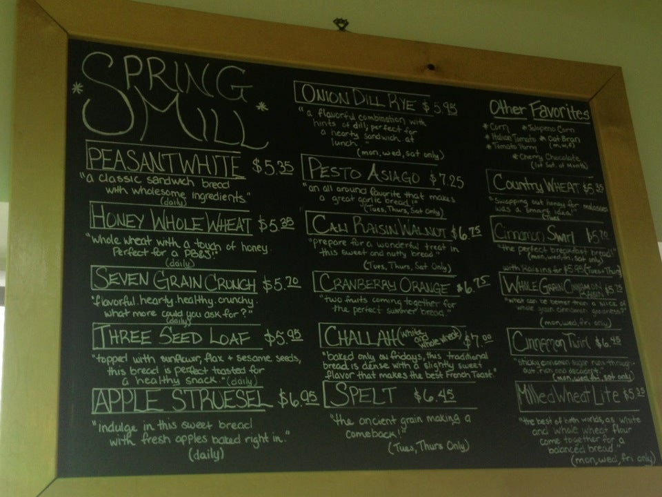 Spring Mill Bread Company, 3831 Mt Vernon Ave, Alexandria, VA, Bakery