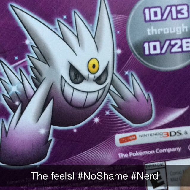 Catch a Shiny Gengar for Pokémon X and Pokémon Y at GameStop