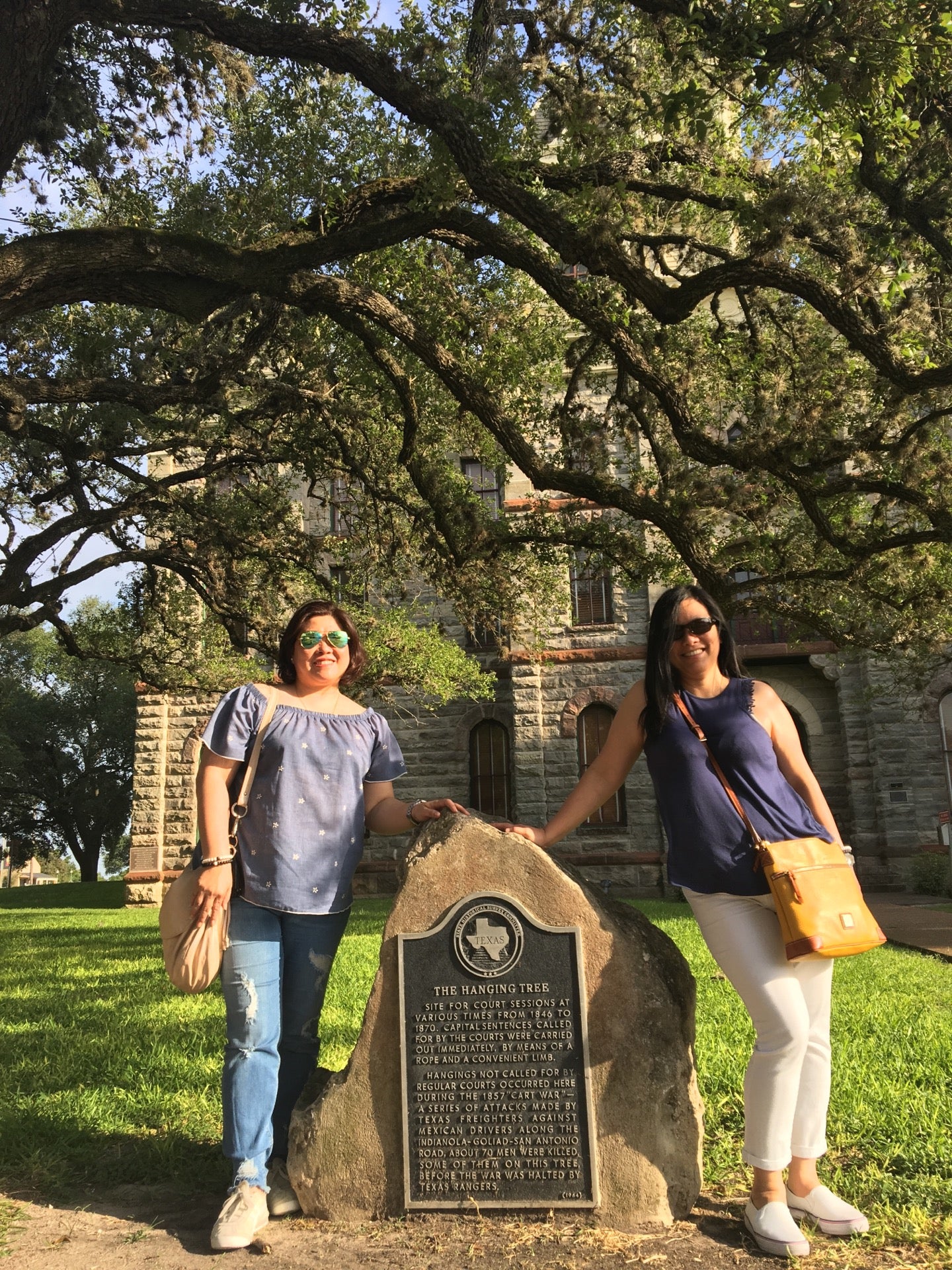 The Hanging Tree, Goliad, TX, Landmark MapQuest