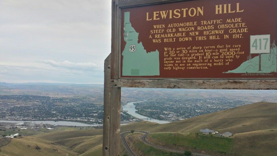 Lewiston Hill Overlook, Old Spiral Hwy, Genesee, ID MapQuest
