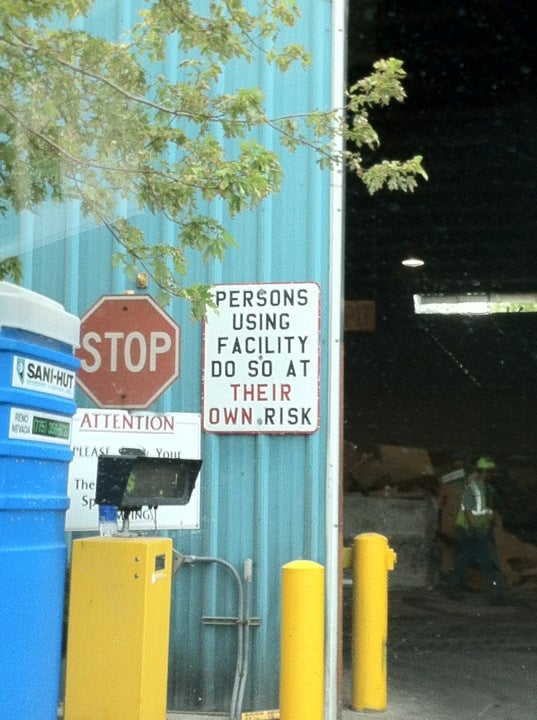 Reno Transfer Station, 1390 E Commercial Row, Reno, NV MapQuest