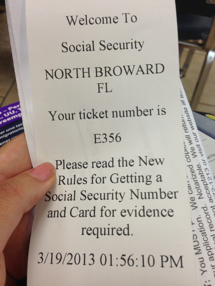 Social Security Administration, 5195 Coconut Creek Pkwy, Margate, FL