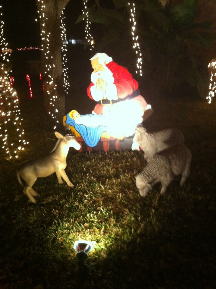 Candy Cane Lane, Corpus Christi, TX, Landmark MapQuest