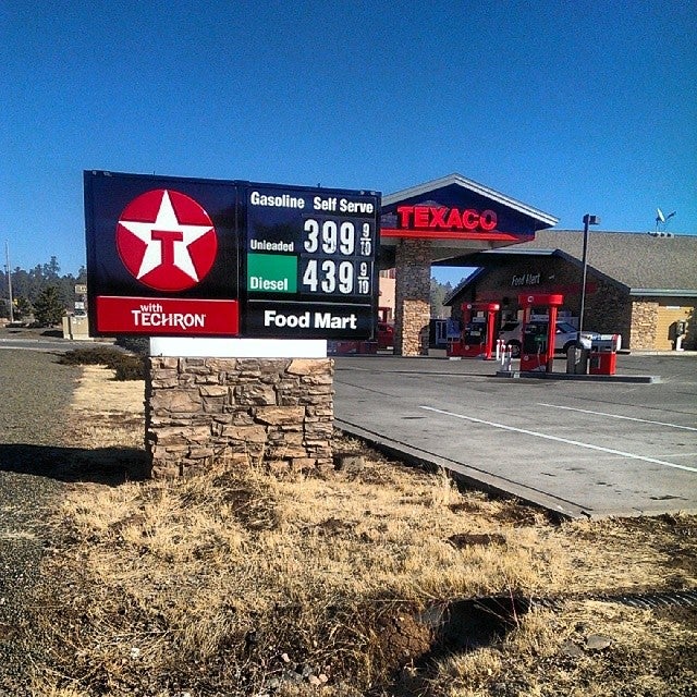 Texaco Gas Station, 439 AZ64, Tusayan, AZ, Gasoline service stations