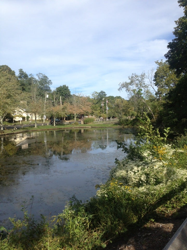 Wading River Duck Pond, N Country Rd, Riverhead, Town of, NY, Lake