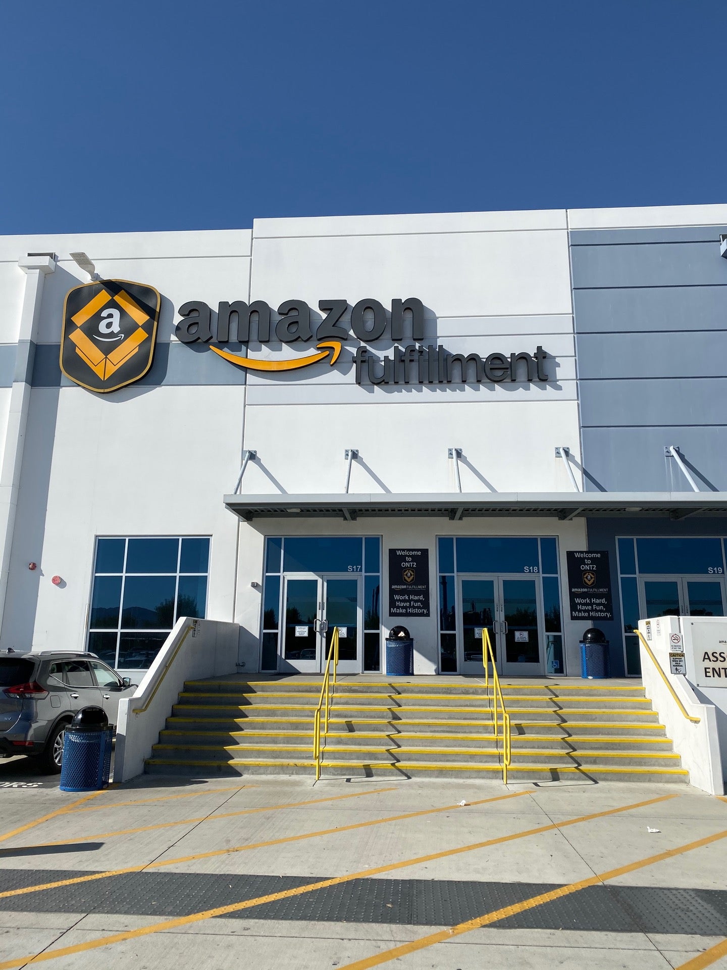 Amazon fulfillment center tours 1910 e central ave san bernardino ca