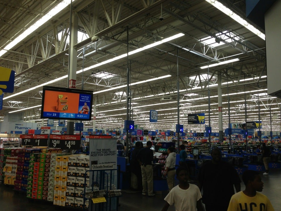 Walmart Supercenter on Princeton Street near The Packing District