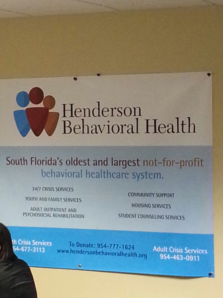 Henderson Behavioral Health, 4720 N State Road 7, Lauderdale Lakes, FL