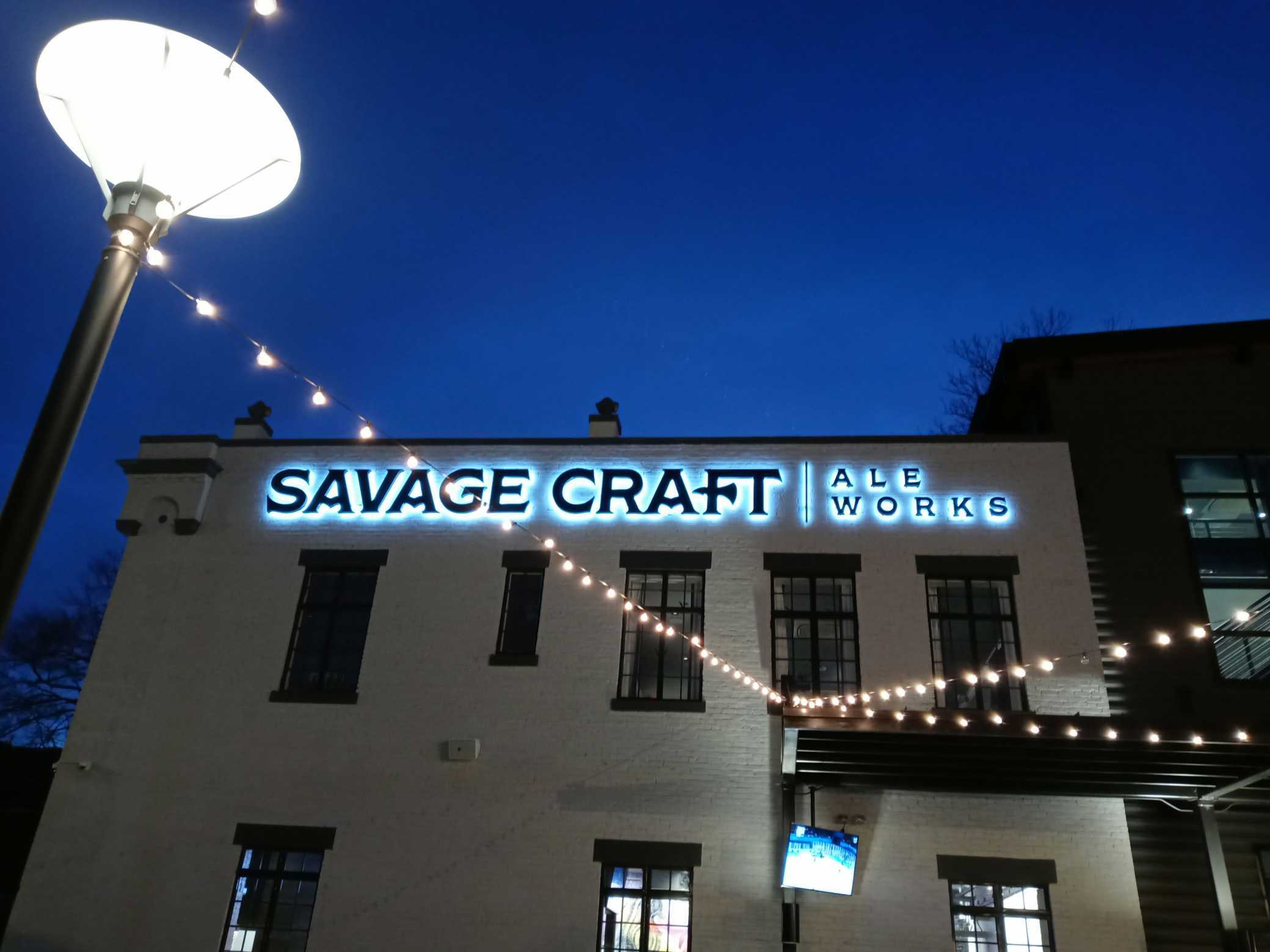 Savage Craft Ale Works, 430 Center St, West Columbia, SC, Eating places