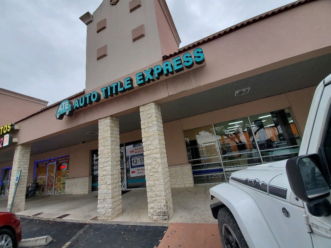 auto title express, 7627 Culebra Rd, San Antonio, TX, Title Companies