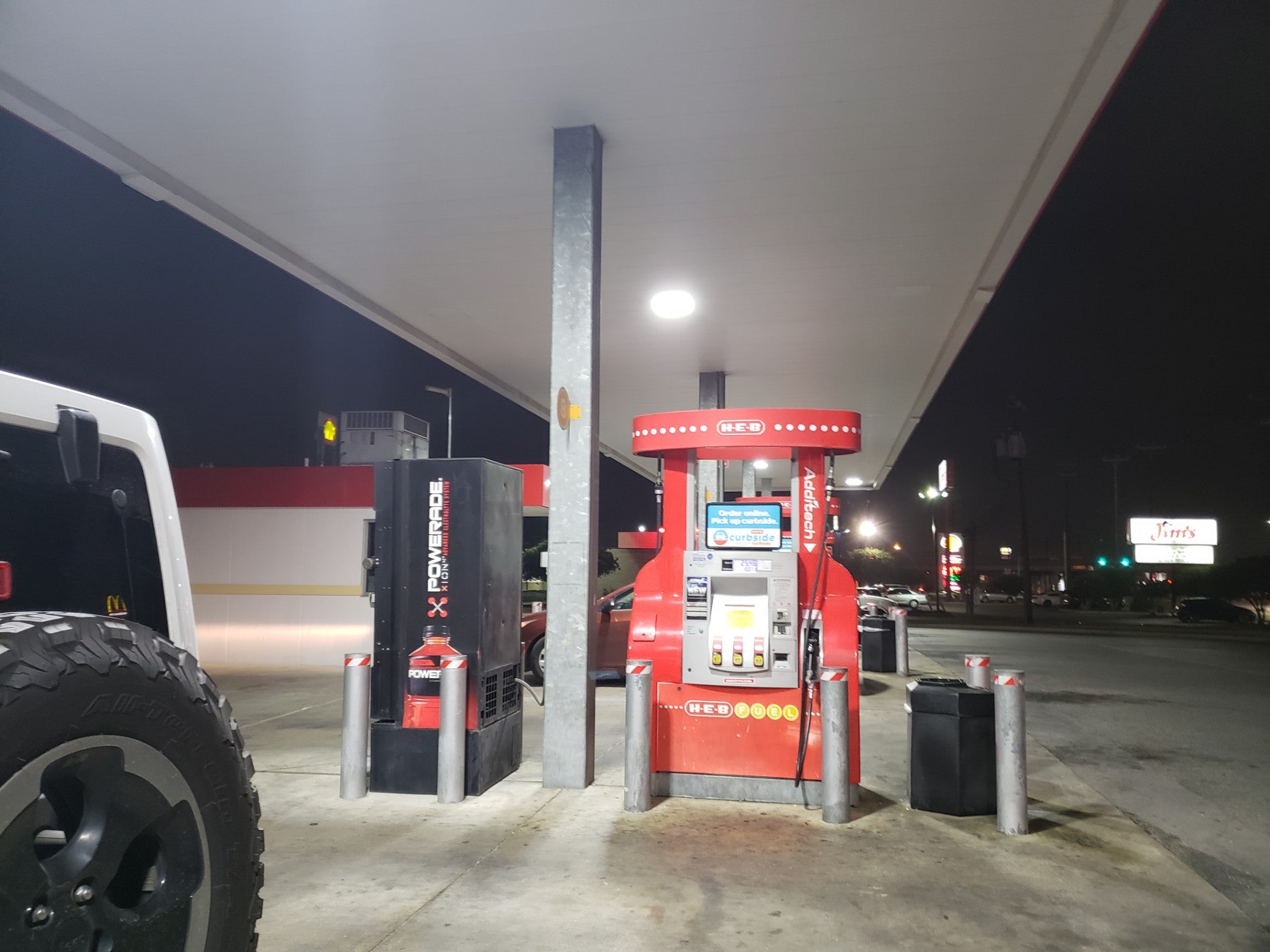 HEB Gas Station, 8215 Marbach Rd, San Antonio, TX, Electric Charging