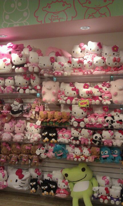 The Hello Kitty store at the Orlando airport always remind…