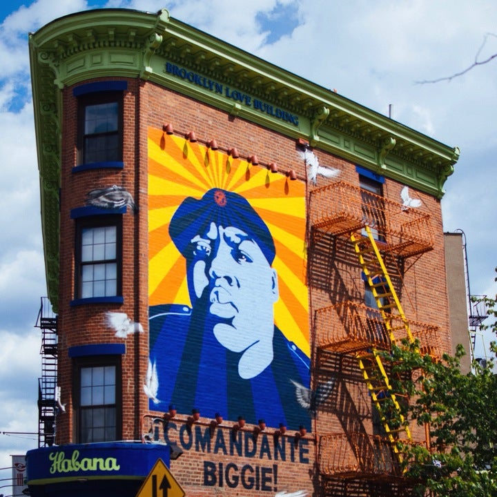 biggie mural in new york